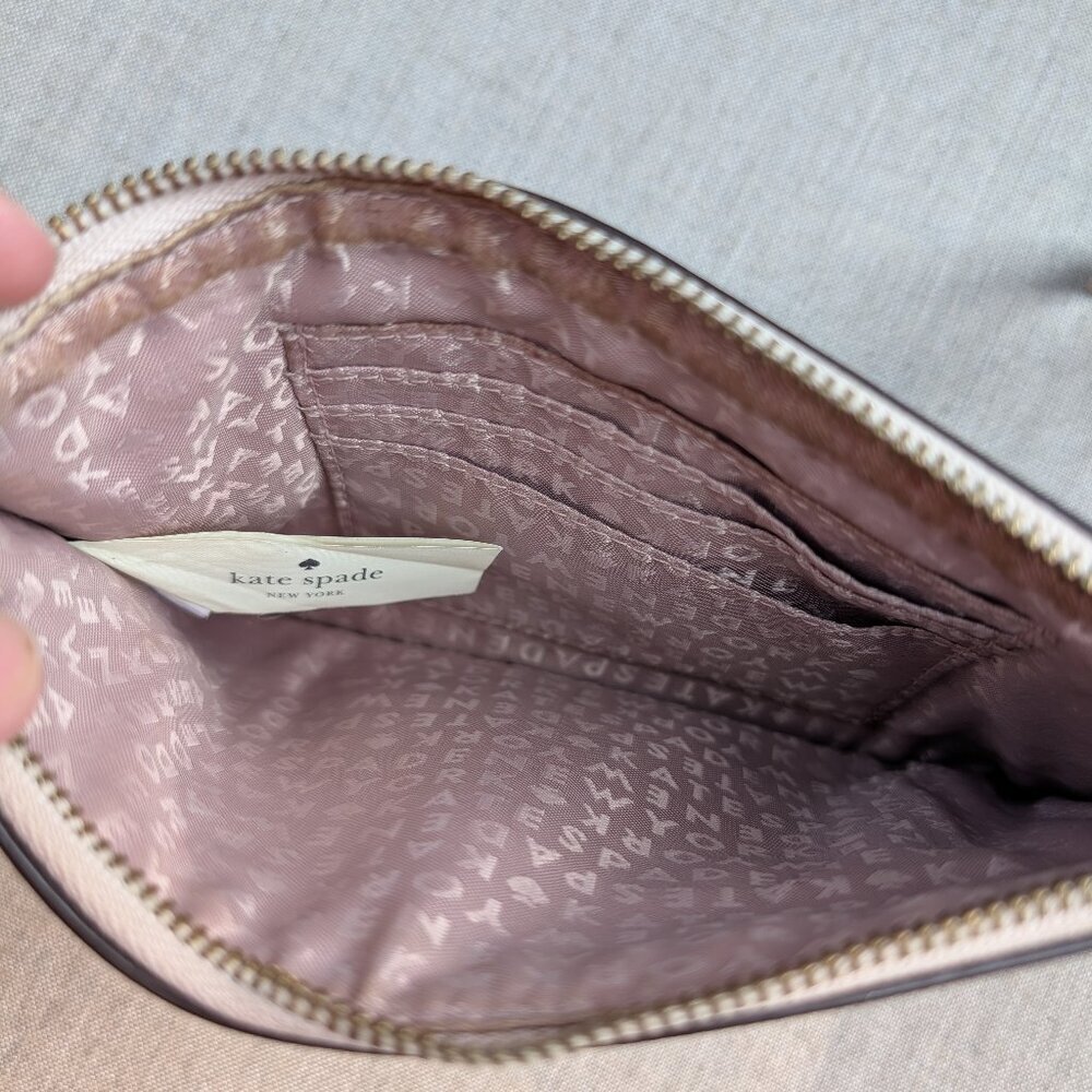 Kate Spade Metallic Rose Gold Wristlet - Picture 5 of 7